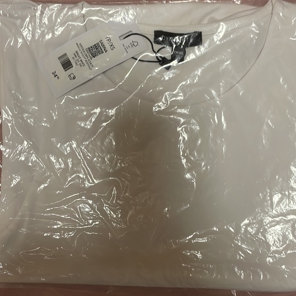 DYNAMITE THONG BOTTOM BODYSUIT-WHITE - Picture 3 of 4